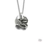 Collier pendentif Johnny Hallyday Live to ride