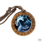 Collier Johnny Hallyday, modèle Loup