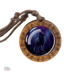 Collier pendentif Johnny Hallyday Loup - vue 2