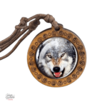 Collier pendentif Johnny Hallyday Loup - vue 5