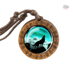 Collier pendentif Johnny Hallyday Loup - vue 6
