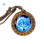 Collier pendentif Johnny Hallyday Loup - vue 8