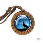 Collier pendentif Johnny Hallyday Loup - vue 10