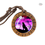 Collier pendentif Johnny Hallyday Loup - vue 11