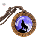 Collier pendentif Johnny Hallyday Loup - vue 14