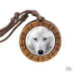 Bijou collier Loup Johnny Hallyday