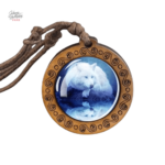 Collier Loup pour fans de Johnny Hallyday