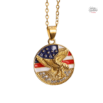 Pendentif Aigle America - Version 2 Johnny Hallyday