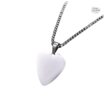 Pendentif Johnny Hallyday en forme de médiator