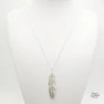 Pendentif plume Johnny Hallyday - Style unique