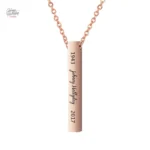 Collier avec pendentif Johnny Hallyday - design élégant