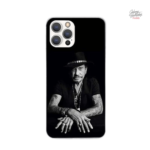 Coque iPhone 14 et 15 avec motif Johnny Hallyday