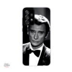 Coque de téléphone avec l'icône Johnny Hallyday