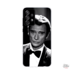 Coque de téléphone Johnny Hallyday, modèle Samsung A73