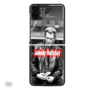 Coque Samsung Galaxy Z Flip avec design Johnny Hallyday