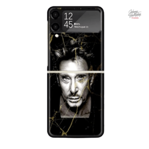Coque Johnny Hallyday pour smartphone pliable Galaxy Z Flip