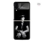 Coque Johnny Hallyday pour Samsung Galaxy Z Flip, modèle 2