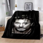Couverture flanelle Johnny Hallyday – modèle 1 - vue 7