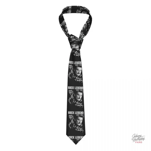 Cravate Johnny Hallyday - 22 modèles uniques - vue 4