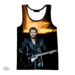 Débardeur Johnny Hallyday modèle 19 pour fans de rock
