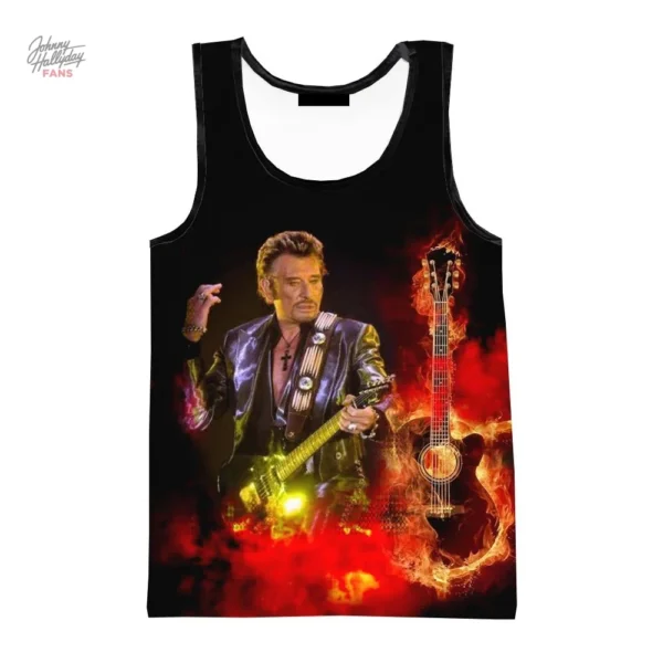 Débardeur Johnny Hallyday modèle 7