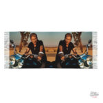 Écharpe Johnny Hallyday - design iconique
