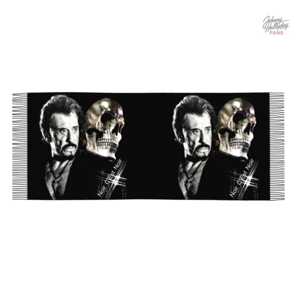 Écharpe Johnny Hallyday - couleur tendance