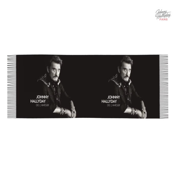 Écharpe Johnny Hallyday - collection spéciale