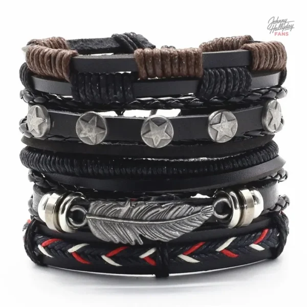 Bracelets Johnny Hallyday - Collection variée
