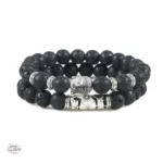 Variations de bracelets Johnny Hallyday, thème Bouddha