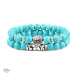 Ensemble de bracelets Johnny Hallyday Bouddha - vue 2