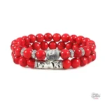 Modèle de bracelet Bouddha, collection Johnny Hallyday