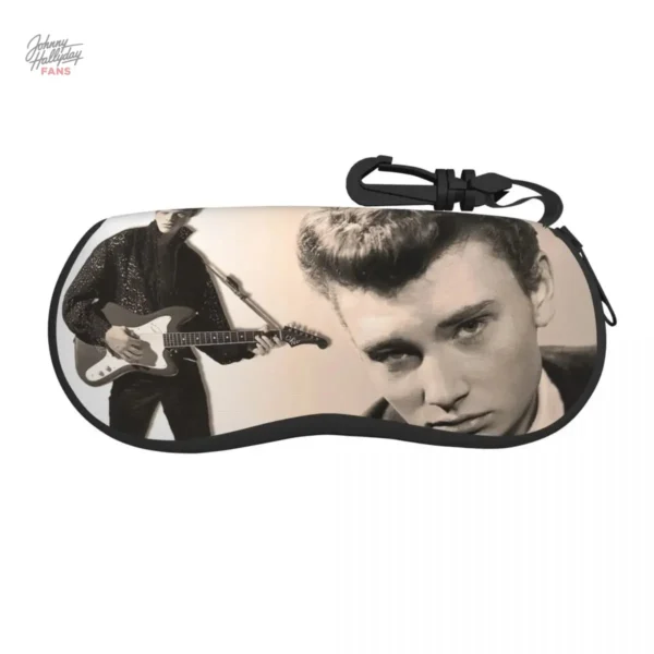 Étui à lunettes Johnny Hallyday -