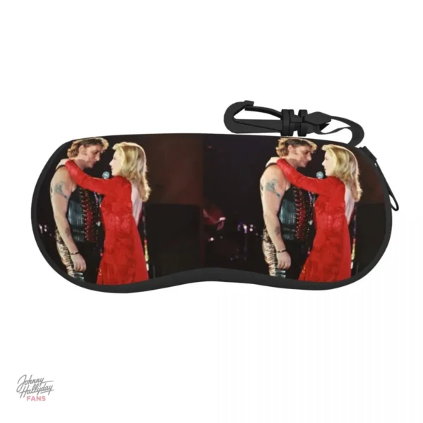 Étui à lunettes Johnny Hallyday - Modèle classique - vue 4