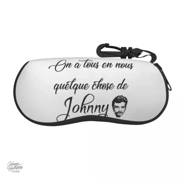 Étui à lunettes Johnny Hallyday - Modèle classique - vue 5