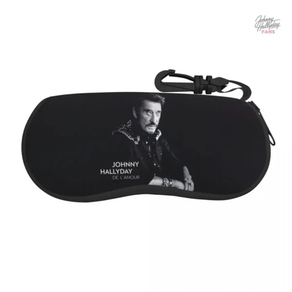Étui à lunettes Johnny Hallyday - Design iconique