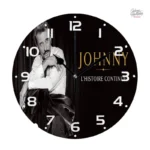 Horloge Johnny Hallyday au design innovant