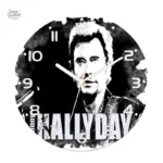 Horloge Johnny Hallyday en hommage à l'artiste
