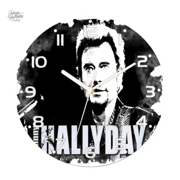 Horloge Johnny Hallyday en hommage à l'artiste