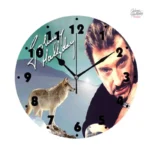 Horloge Johnny Hallyday au style moderne