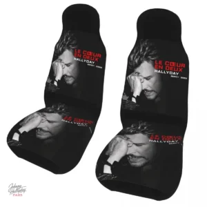 Housse de siège auto Johnny Hallyday en 6 designs