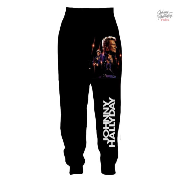 Jogging Johnny Hallyday modèle 2 en tissu confortable