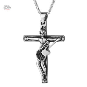 Pendentif Croix guitare Johnny Hallyday modèle 1