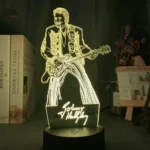 Lampe Johnny Hallyday modèle 1 au design emblématique