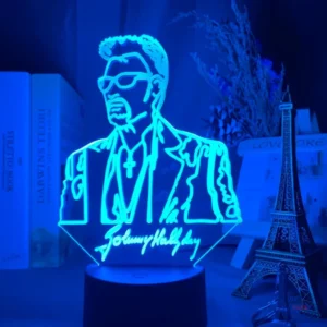 Lampe Johnny Hallyday modèle 10