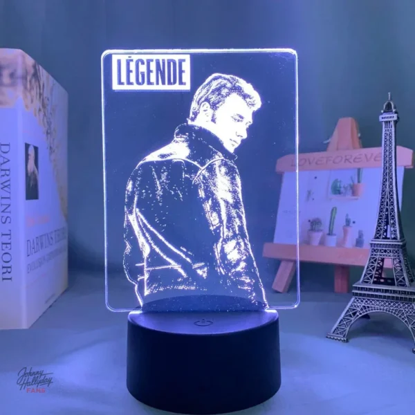 Lampe Johnny Hallyday modèle 5