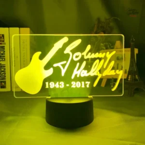 Lampe Johnny Hallyday modèle 6
