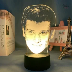 Lampe Johnny Hallyday modèle 7