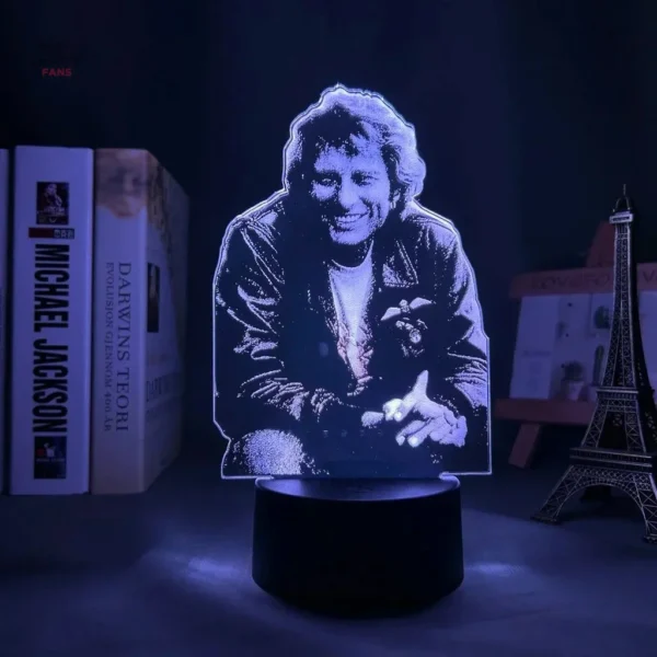 Lampe Johnny Hallyday modèle 8