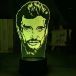 Lampe Johnny Hallyday modèle 9